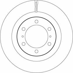 TRW DF7880S Disc frana