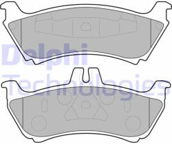DELPHI LP1692 Set placute frana, frana disc