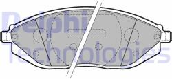 DELPHI LP2218 Set placute frana, frana disc