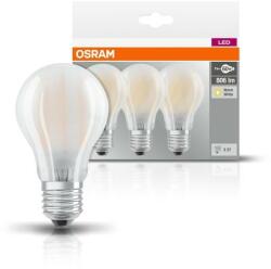 OSRAM Set 3x Becuri LED Filament E27 7W 2700K 806lm Osram