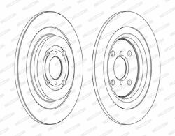 FERODO DDF1588C Disc frana