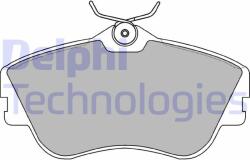 DELPHI LP918 Set placute frana, frana disc