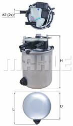 MAHLE filtru combustibil MAHLE KL 1027 - piesa-auto