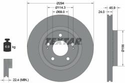 TEXTAR 92135203 Disc frana