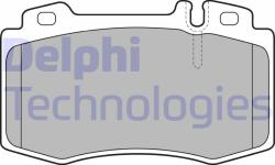 DELPHI LP1828 Set placute frana, frana disc