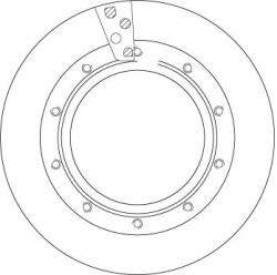 TRW DF5038S Disc frana