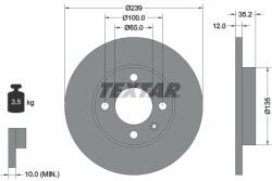 TEXTAR 92010603 Disc frana