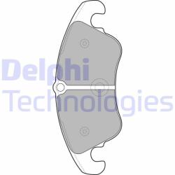 DELPHI LP2077 Set placute frana, frana disc