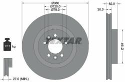 TEXTAR 92283205 Disc frana
