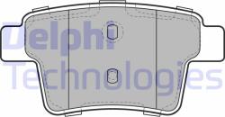 DELPHI LP1957 Set placute frana, frana disc
