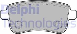 DELPHI LP2153 Set placute frana, frana disc