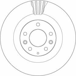 TRW DF8043 Disc frana