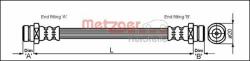 METZGER 4113312 Furtun frana