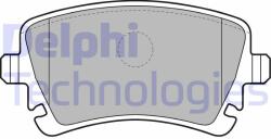 DELPHI LP1920 Set placute frana, frana disc