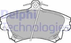 DELPHI LP1398 Set placute frana, frana disc