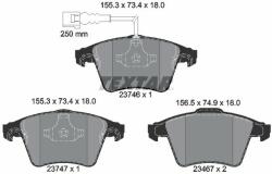 TEXTAR 2374601 Set placute frana, frana disc