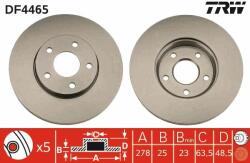 TRW DF4465 Disc frana - auto-piesa