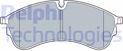 DELPHI LP3545 Set placute frana, frana disc