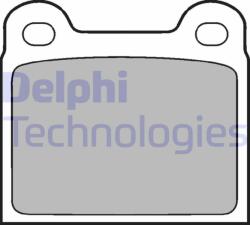 DELPHI LP18 Set placute frana, frana disc