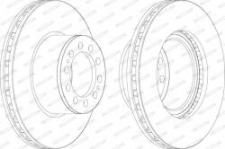 FERODO FCR323A Disc frana