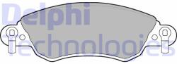 DELPHI LP1656 Set placute frana, frana disc