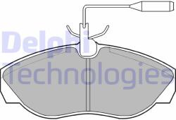 DELPHI LP877 Set placute frana, frana disc
