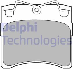 DELPHI LP785 Set placute frana, frana disc