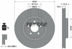 TEXTAR 92229205 Disc frana