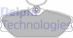 DELPHI LP1744 Set placute frana, frana disc