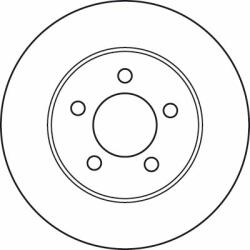 TRW DF4885S Disc frana