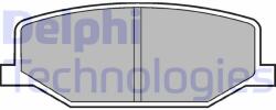 DELPHI LP527 Set placute frana, frana disc