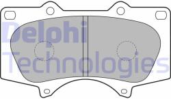 DELPHI LP1782 Set placute frana, frana disc