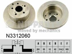 NIPPARTS N3312060 Disc frana