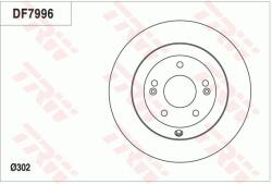 TRW DF7996 Disc frana