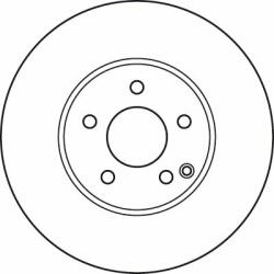 TRW DF6078S Disc frana