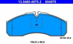 ATE 13.0460-4975.2 Set placute frana, frana disc