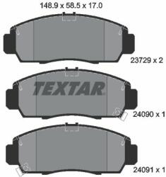 TEXTAR 2372901 Set placute frana, frana disc