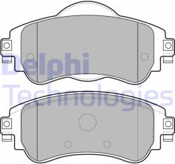 DELPHI LP2228 Set placute frana, frana disc