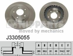 NIPPARTS J3305055 Disc frana