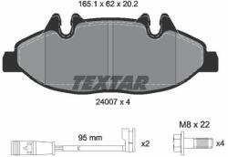 TEXTAR 2400701 Set placute frana, frana disc