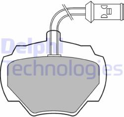 DELPHI LP475 Set placute frana, frana disc