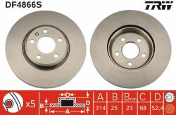 TRW DF4866S Disc frana