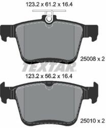 TEXTAR 2500801 Set placute frana, frana disc
