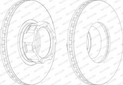 FERODO FCR119A Disc frana