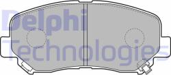 DELPHI LP2481 Set placute frana, frana disc