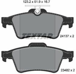 TEXTAR 2413701 Set placute frana, frana disc