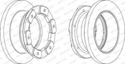 FERODO FCR236A Disc frana