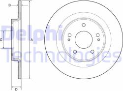 DELPHI BG4924C Disc frana