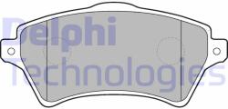 DELPHI LP1652 Set placute frana, frana disc
