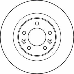 TRW DF4945 Disc frana